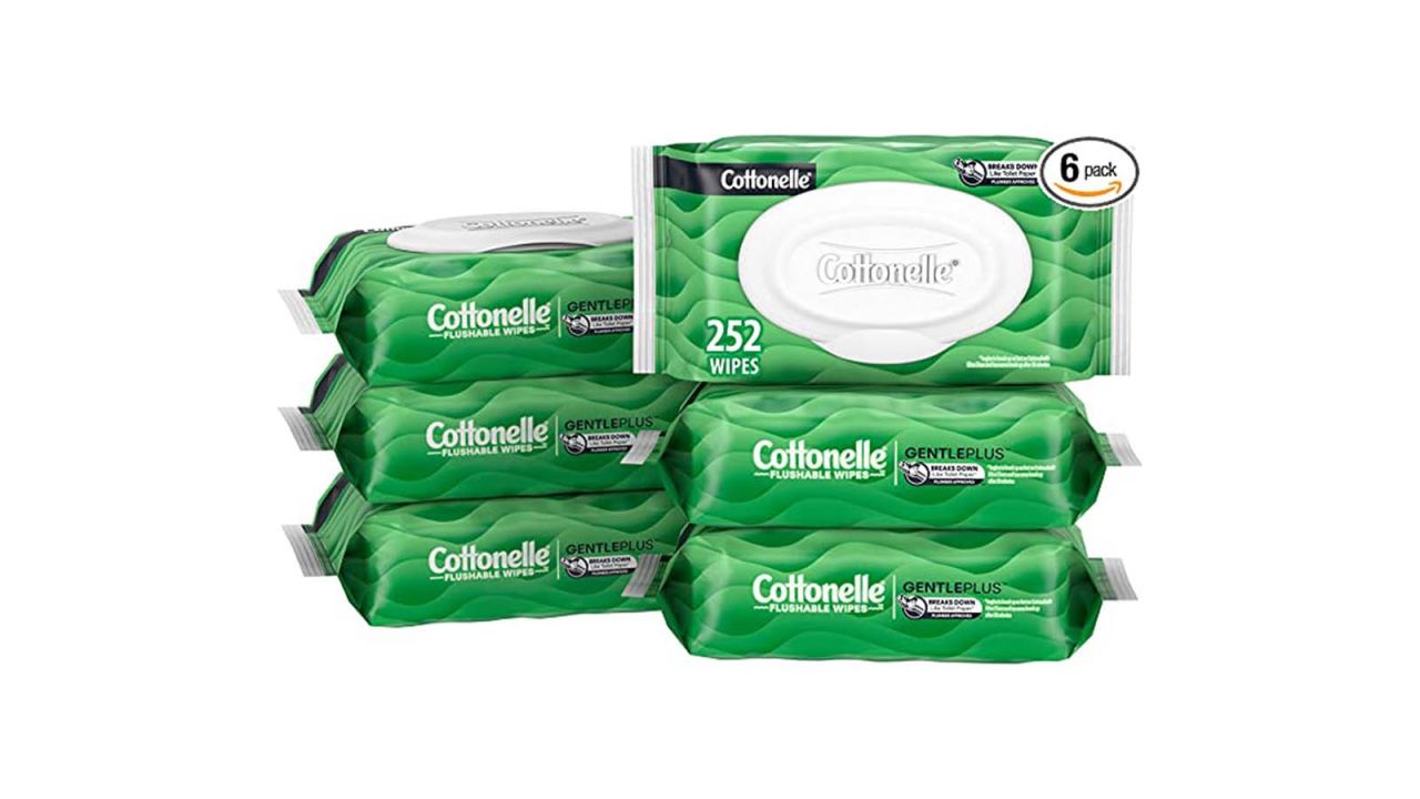 underscored hostelpacking Cottonelle GentlePlus Flushable Wet Wipes with Aloe & Vitamin E