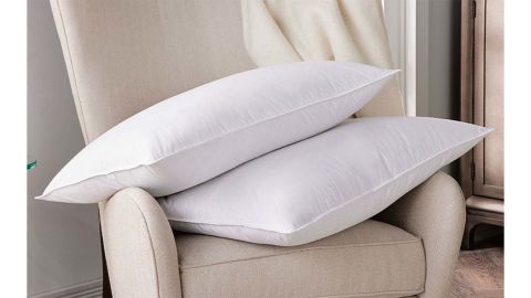 Waldorf Astoria feather and feather pillow