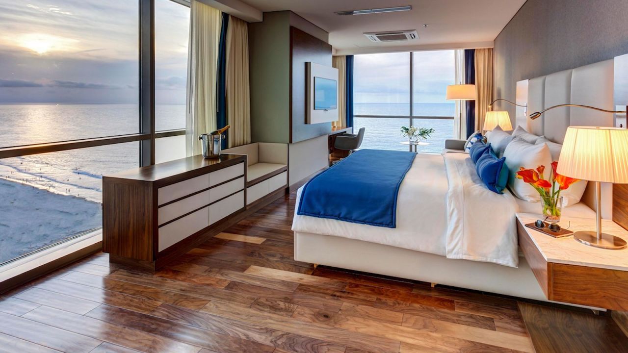 A room at the InterContinental Cartagena de Indias in Cartagena, Colombia.