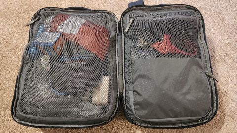 underscored incase arc travel pack packing 