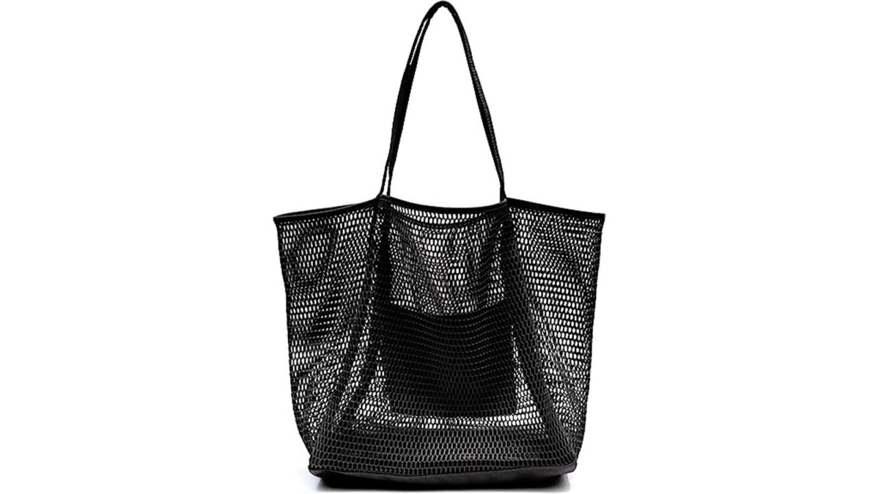 underscored intlbachparty Hoxis Mesh Beach Tote