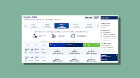 underscored jetblue trublue