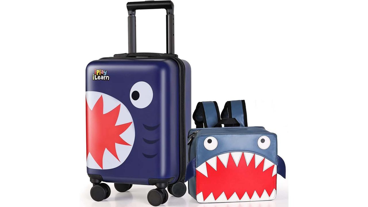 iPlay Shark Kids Luggage Set
