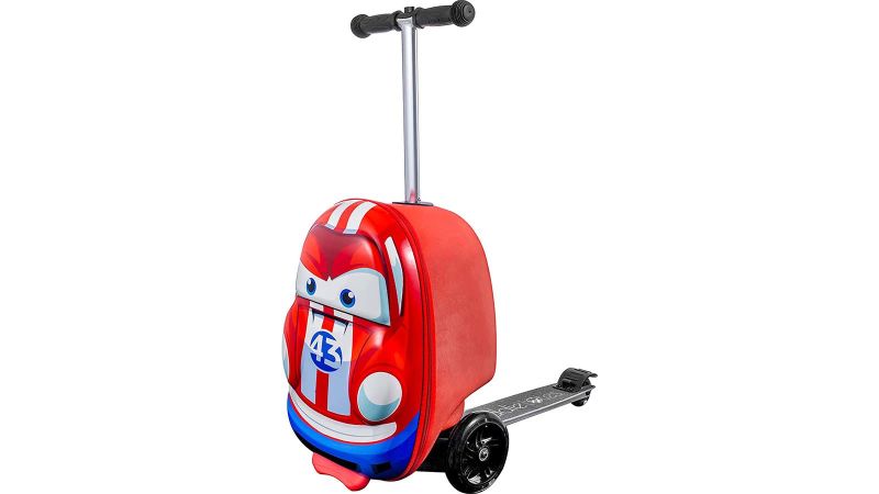 scooter shaped trolley bag