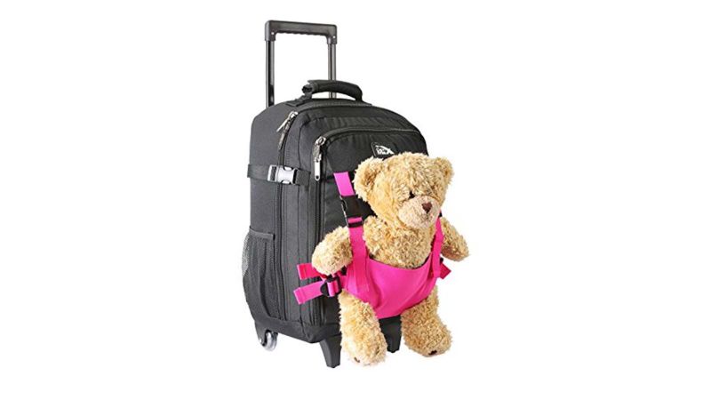 wjtygzhl Portable Kids Storage Box Multi-function ABS Travel Block Luggage for Children 