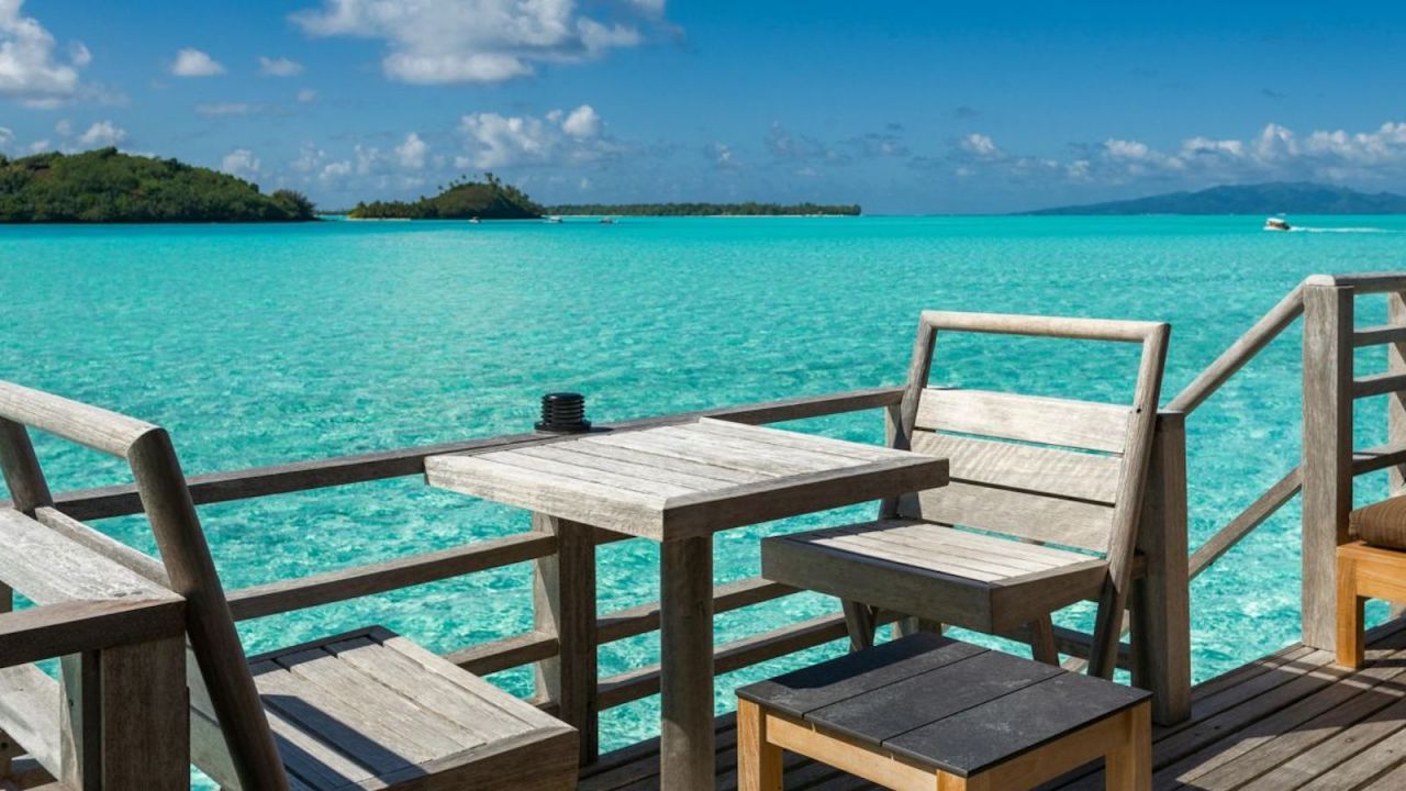 King Overwater Bungalow Lagoon View at the InterContinental Bora Bora Le Moana Resort