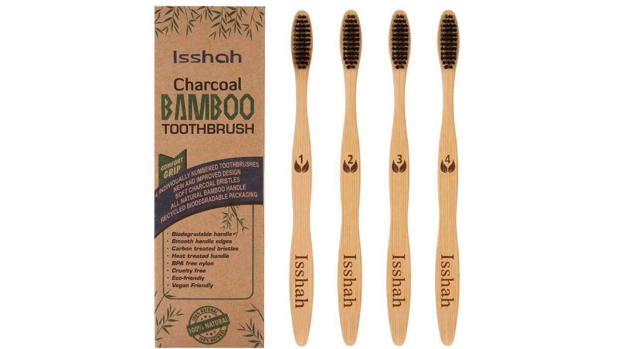 Isshah Bamboo toothbrushes