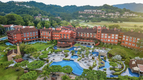 Earn 1,000 bonus points for each stay at a Marriott property, such as the Los Suenos Marriott Ocean & Golf Resort, with the two new Marriott credit cards.