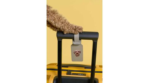 July luggage tag