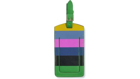 Kate Spade Stripe Luggage Tag