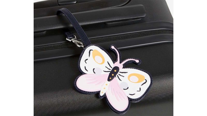 Passport Cover Butterfly Book Travel Set 2 Large Luggage Tags 