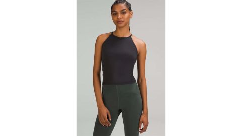 Lightweight Turtleneck Yoga Tank Top