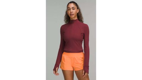 It's Rulu Run Cropped Half Zip