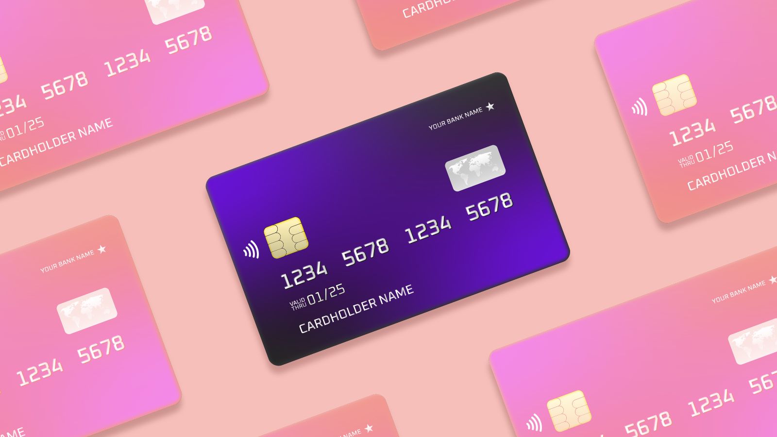 Spend It All - Debit & Credit Card Skin
