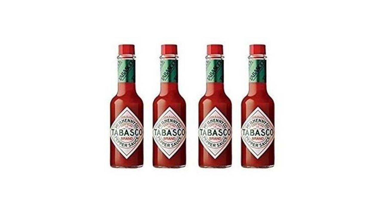 Tabasco Original Flavor Pepper Sauce 2 Ounces, Pack of 4