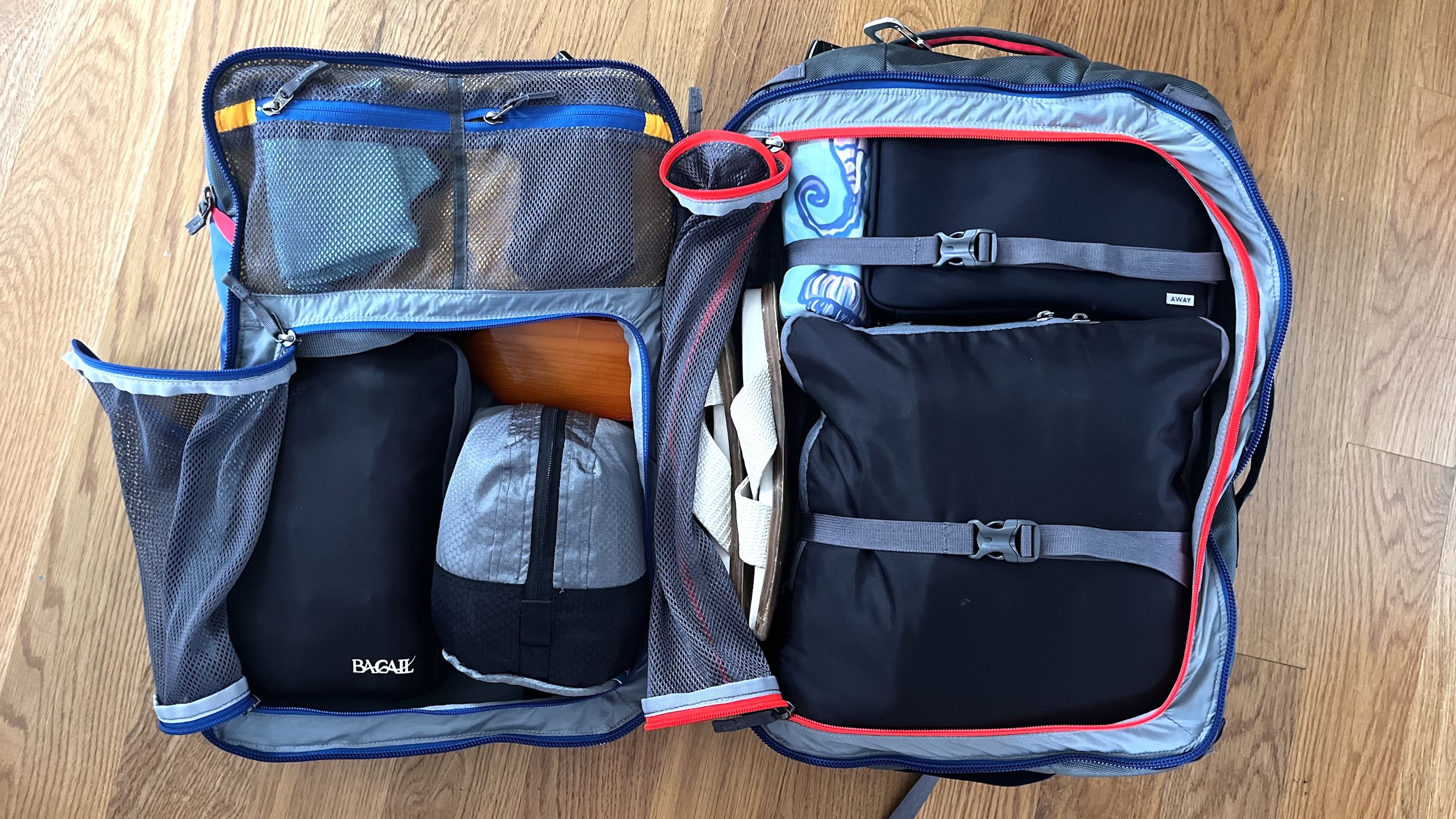 Woman reveals how she fits 4 days' worth of holiday clothes into tiny carry  on bag