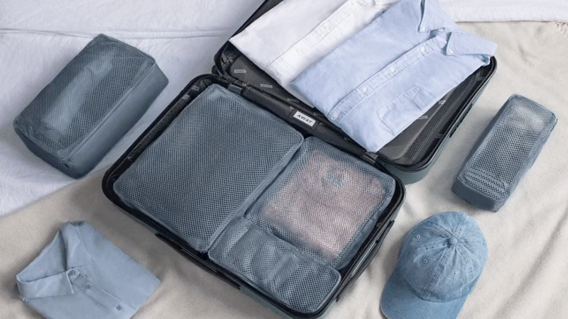 Clear Packing Cubes: Travel, Makeup, & Toiletries
