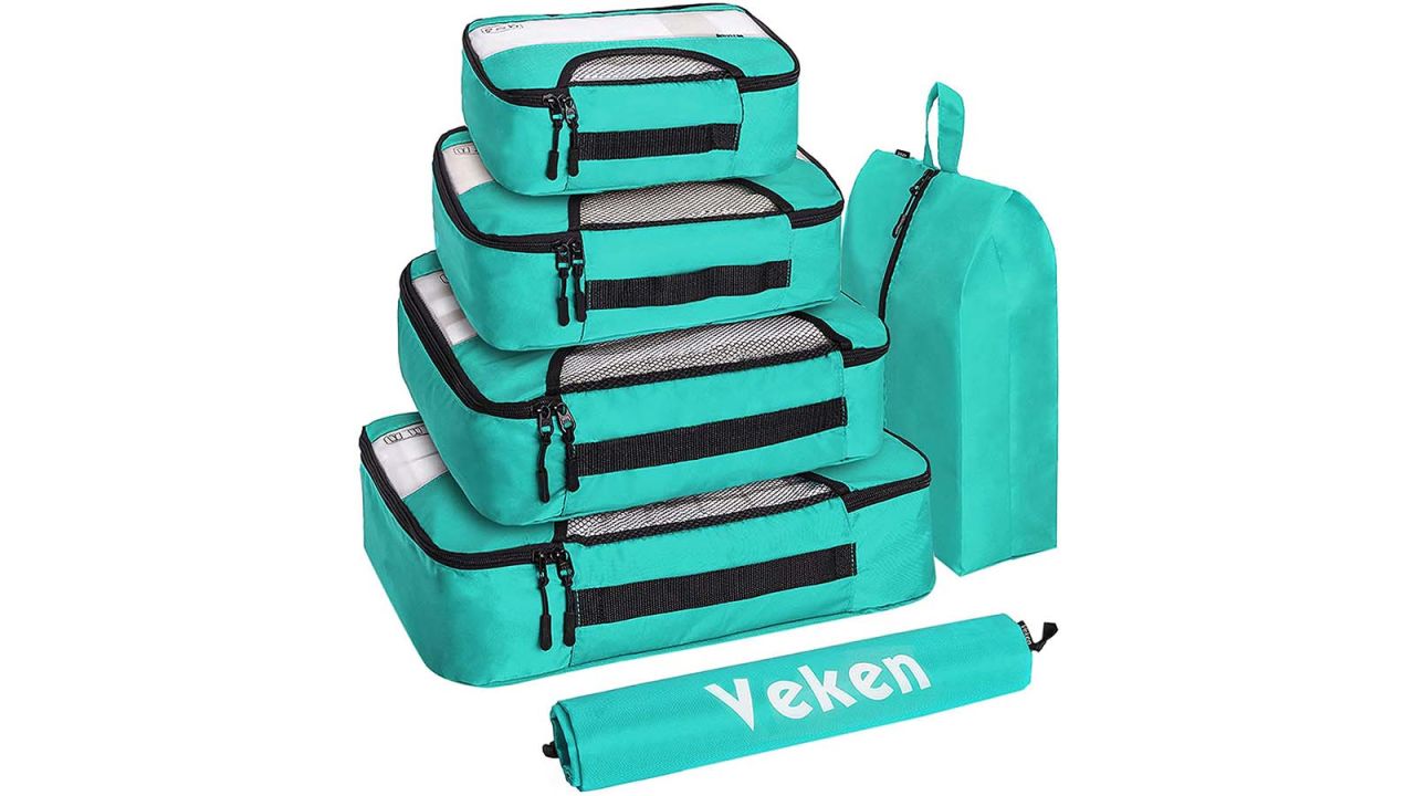 underscored packingcubes Veken 6-Set Packing Cubes