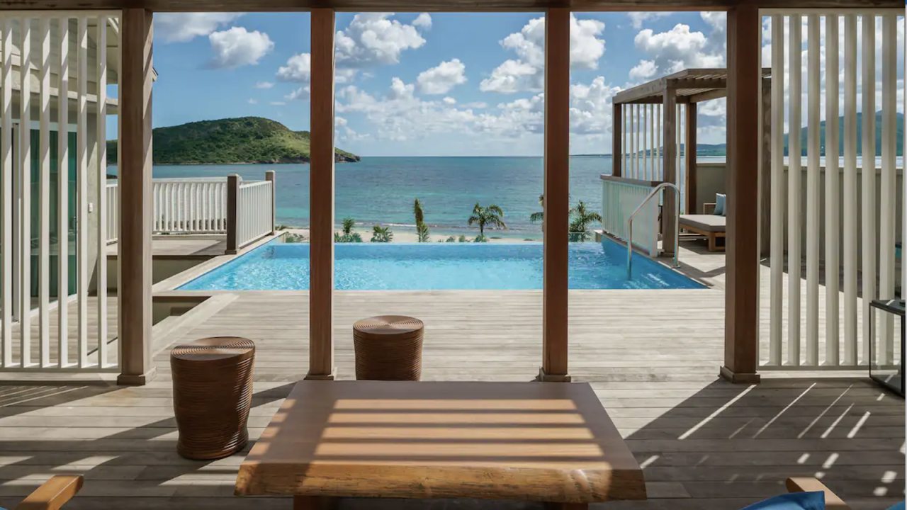 Plunge Pool Rooftop Deluxe Suite at the Park Hyatt St. Kitts Christophe Harbour