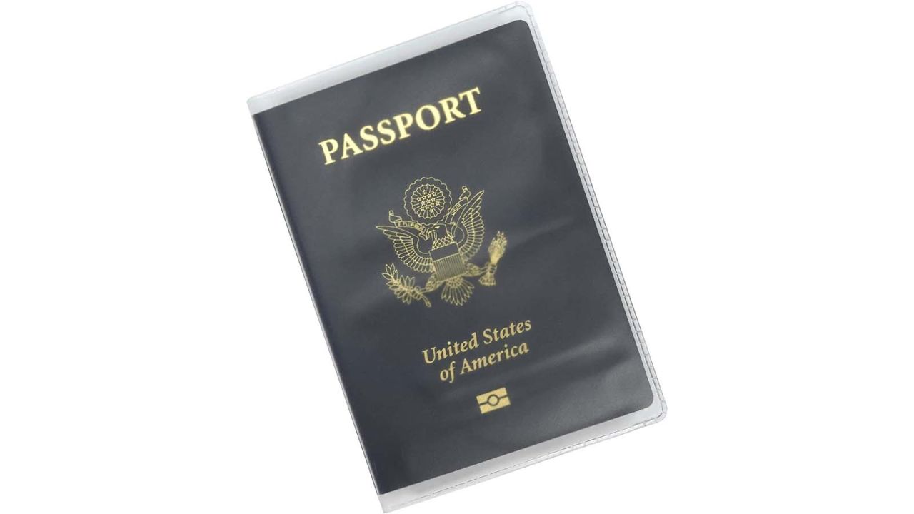 Millennial Essentials Frosted Passport Cover Plastic Passport Protector