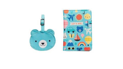 Petite collage store luggage tags and passport holders for children