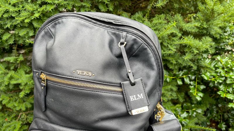 Engrave cheap tumi bag