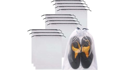 Underlined readersfavtravel Diommell Set of 12 Clear Shoe Bags