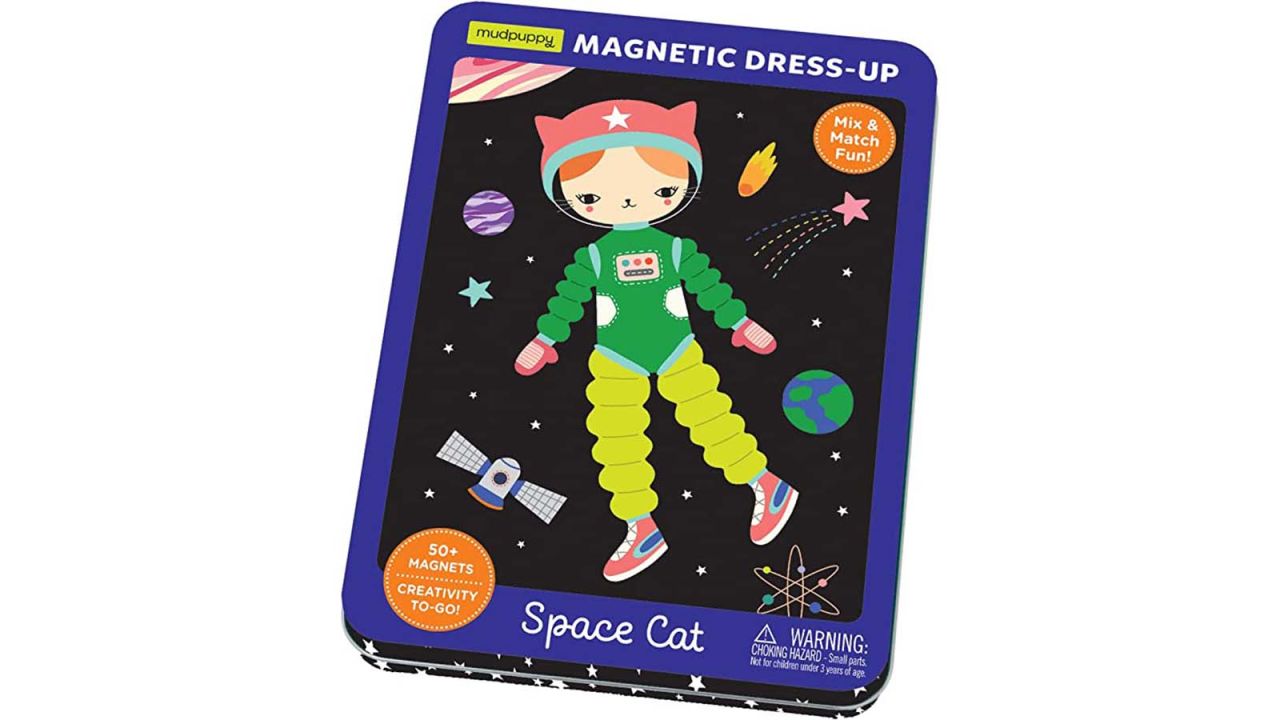 Mudpuppy Space Cat Magnetic Character Set