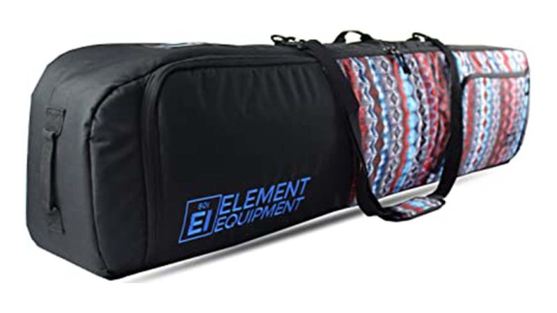 Snowboard Bag Wheels Waterproof Snow Sport Equipment Ski Bag Fully Padded Travel 