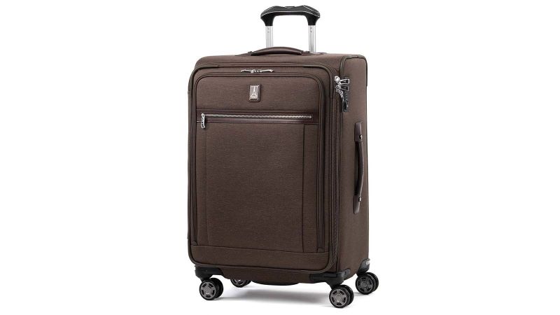 Black Alta 20 Soft-Sided Expandable 2-Wheel Checked Luggage