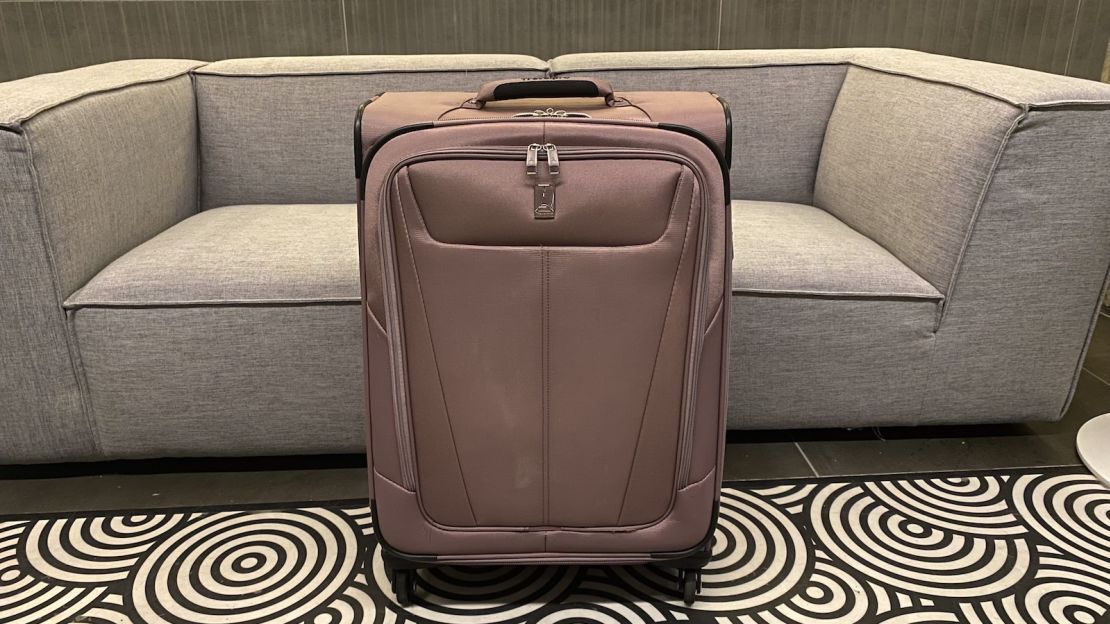 Essential Check-In M Lightweight Suitcase, Slate grey