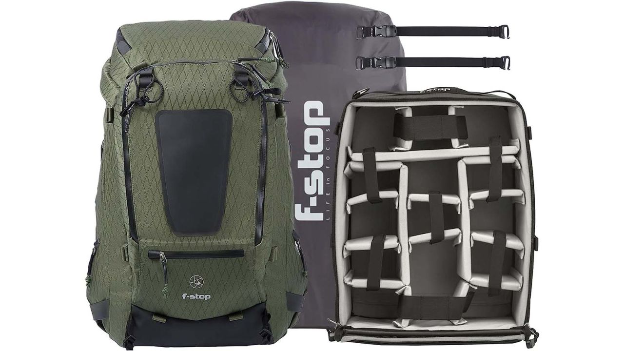 underscored techpacking F-stop Tilopa 50L DuraDiamond Travel and Adventure Camera Backpack Bundle