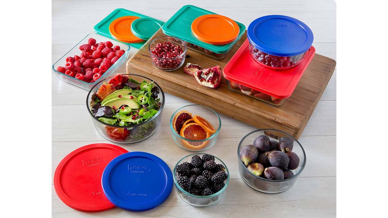 Pyrex Simply Store Meal Prep Glass Food Storage Containers