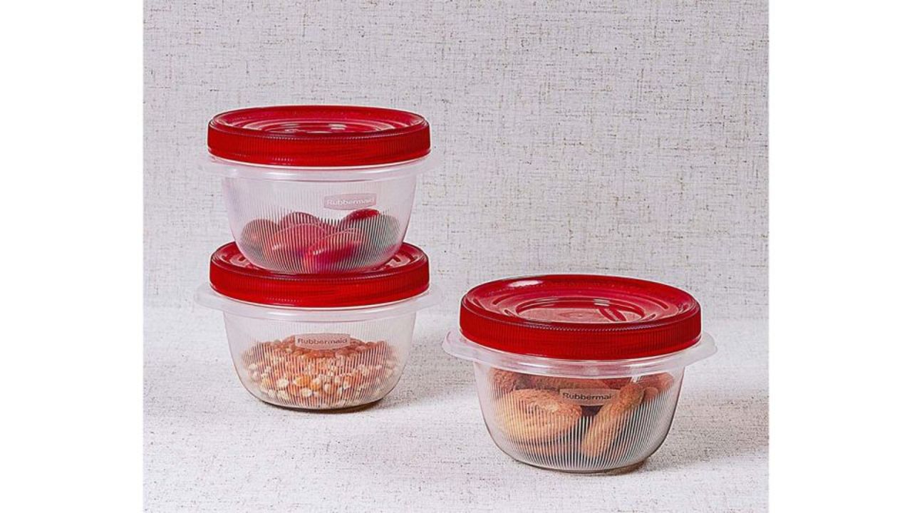 Rubbermaid Take Alongs Twist & Seal Food Storage Containers (3 ct)