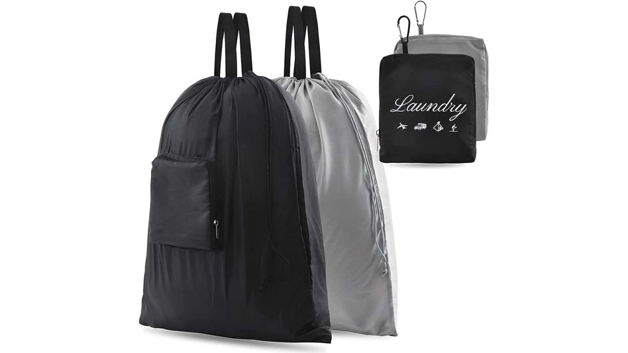 JHX 2-Piece Travel Laundry Bag