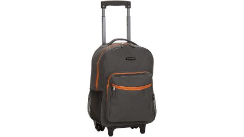 Rockland Double Handle Rolling Backpack