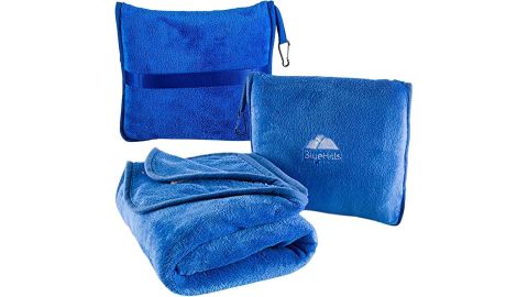 BlueHills Premium Soft Travel Blanket