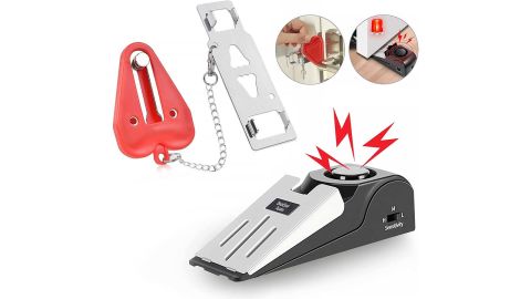 Mbbest Portable Door Lock & Door Stop Alarm