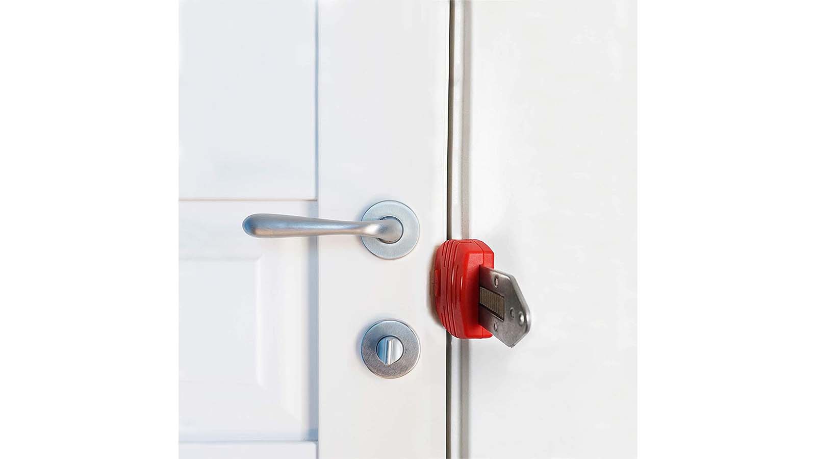 Portable Travel Door Lock for Hotel Room Security - Locks from Inside for  Travelers, Bedrooms & Apartments