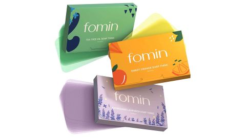 Fomin Antibacterial Paper Soap Sheets for Hand Washing