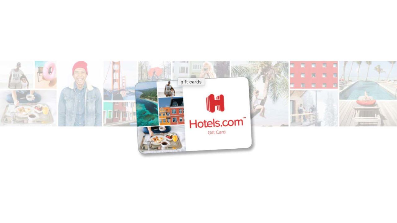 Hotels.com gift card