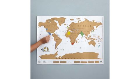 Uncommon Goods Scratch Map