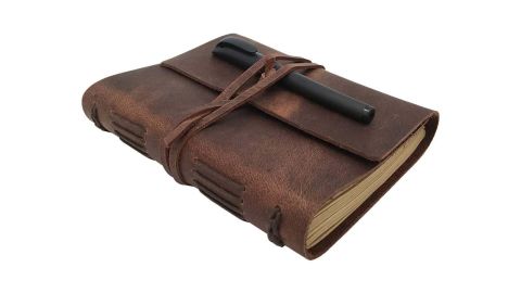 CooLeathor Leather Journal Lined Notebook