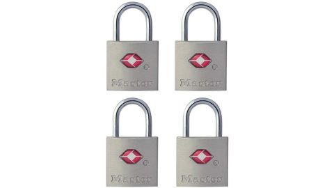 Master Lock 4683Q Keyed TSA-Approved Luggage Locks, 4-Pack