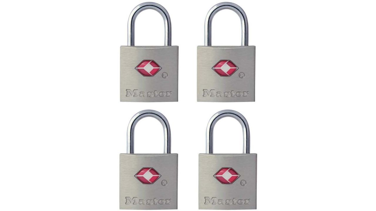 Keep Your Belongings Secure with Stylish Zipper Locks - Set of 4