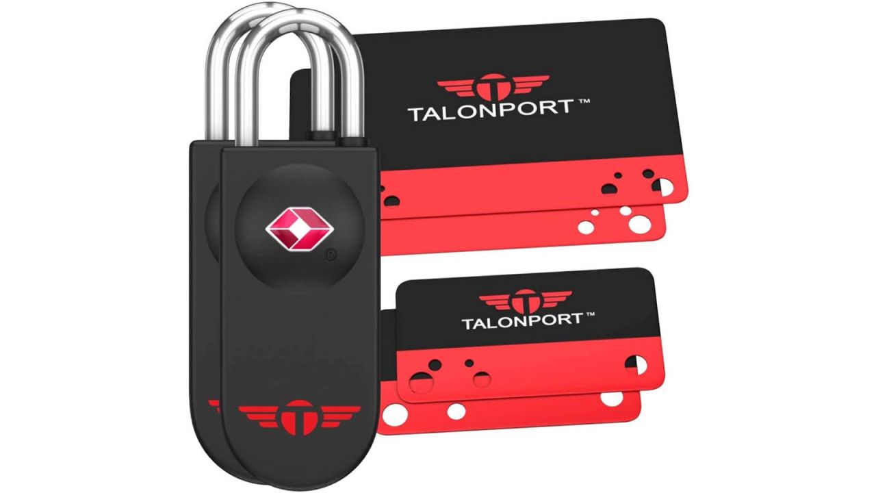 Tarriss TSA Luggage Lock with SearchAlert Indicator, Extra Large Numbers, Resettable Combination, Total Luggage Security