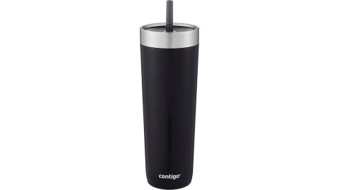 Contigo Luxe Stainless Steel Tumbler With Spill-Proof Lid and Straw