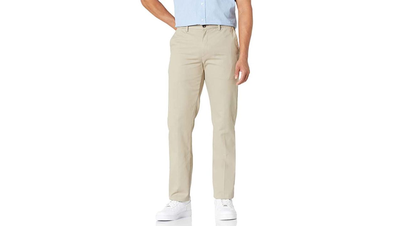 Amazon Essentials Men’s Slim-fit Wrinkle-Resistant Flat-Front Chino Pant