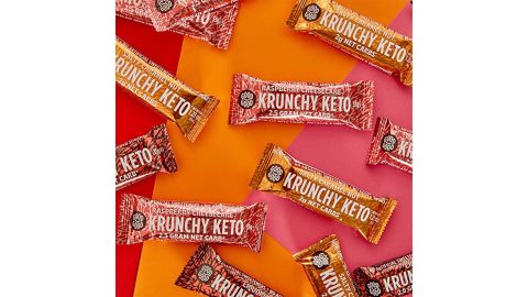 Barres Good Good Krunchy Keto, paquet de 15