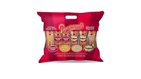 Popcornopolis Gourmet Popcorn Snacks, 12-Pack